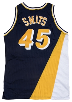1996-97 Rik Smits Game Used Indiana Pacers Road Jersey